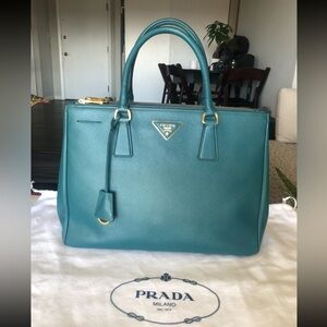 Prada Galleria Tote Saffiano Lux Leather